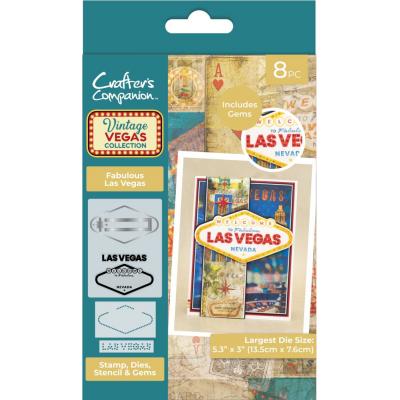 Crafter's Companion Vintage Vegas - Fabulous Las Vegas